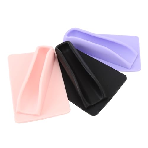 Soporte para Teléfono con Lápiz Labial, Soporte de Labios de Silicona para Teléfono Móvil, Funda Portátil para Brillo de Labios, Accesorio Compacto con Respaldo Adhesivo
