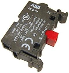 ABB MCB-01 Contact Block,1-NC