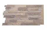 Faux Stone Wall Panels - Charcoal