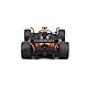Bburago Formel 1 McLaren Team MCL38 (2024): Modellauto im Maßstab 1:43, von Fahrer #81 Oscar Piastri, Window Box, 12,5 cm, schwarz orange(18-38214P)