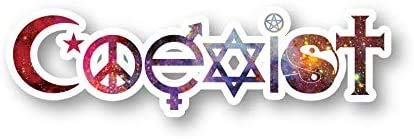 Coexist - inspirtional stickers window truck car vinyl bumper sti…