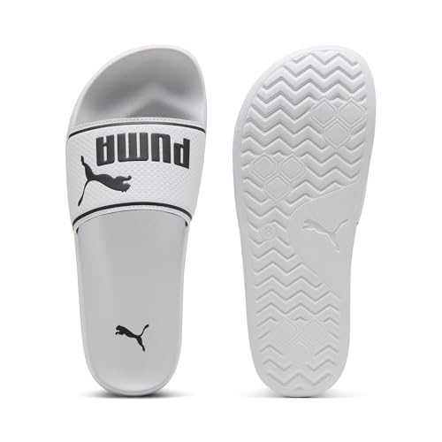 PUMA Leadcat 2.0, Sandalias Unisex Adulto, White Black, 53.5 EU