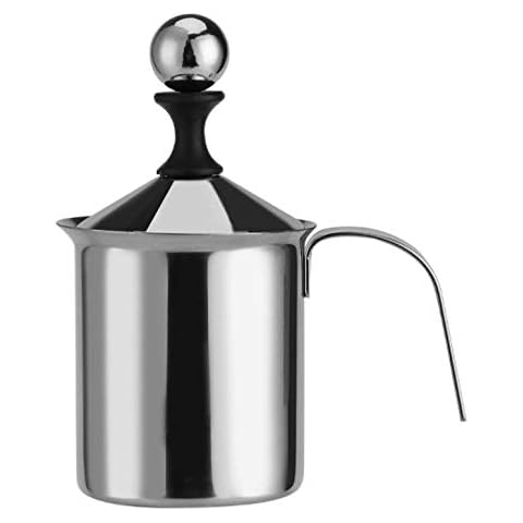 Espumador de Leche Manual de Acero Inoxidable Yosoo [800ML] Cover