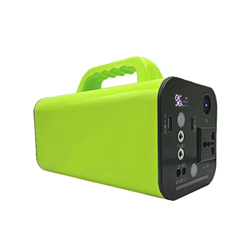 Generador de energía portátil, Ideal para Acampar, con Gran Capacidad de Almacenamiento, para computadora portátil y batería de Respaldo.
