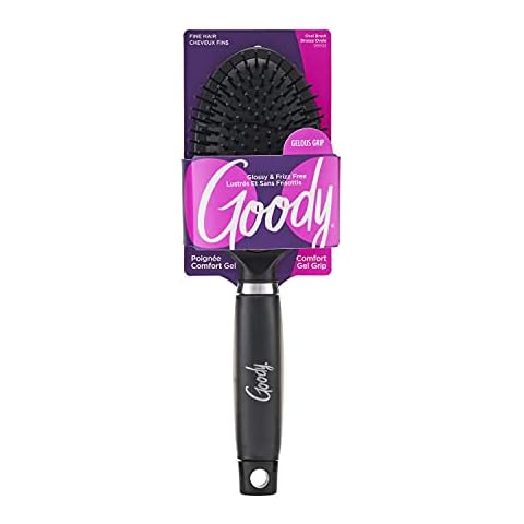 Goody Oval Hair Brush with Gelous Grip Cover