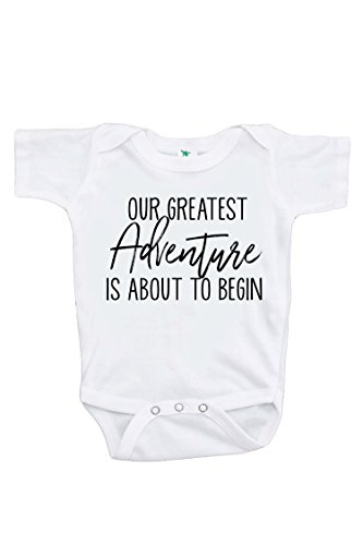 7 ate 9 Apparel Pregnancy Announcement Onepiece - Greatest Adventure