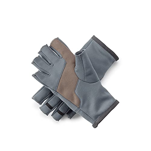 Orvis Men's Fingerless Fleece Gloves, Turbulence - Medium
