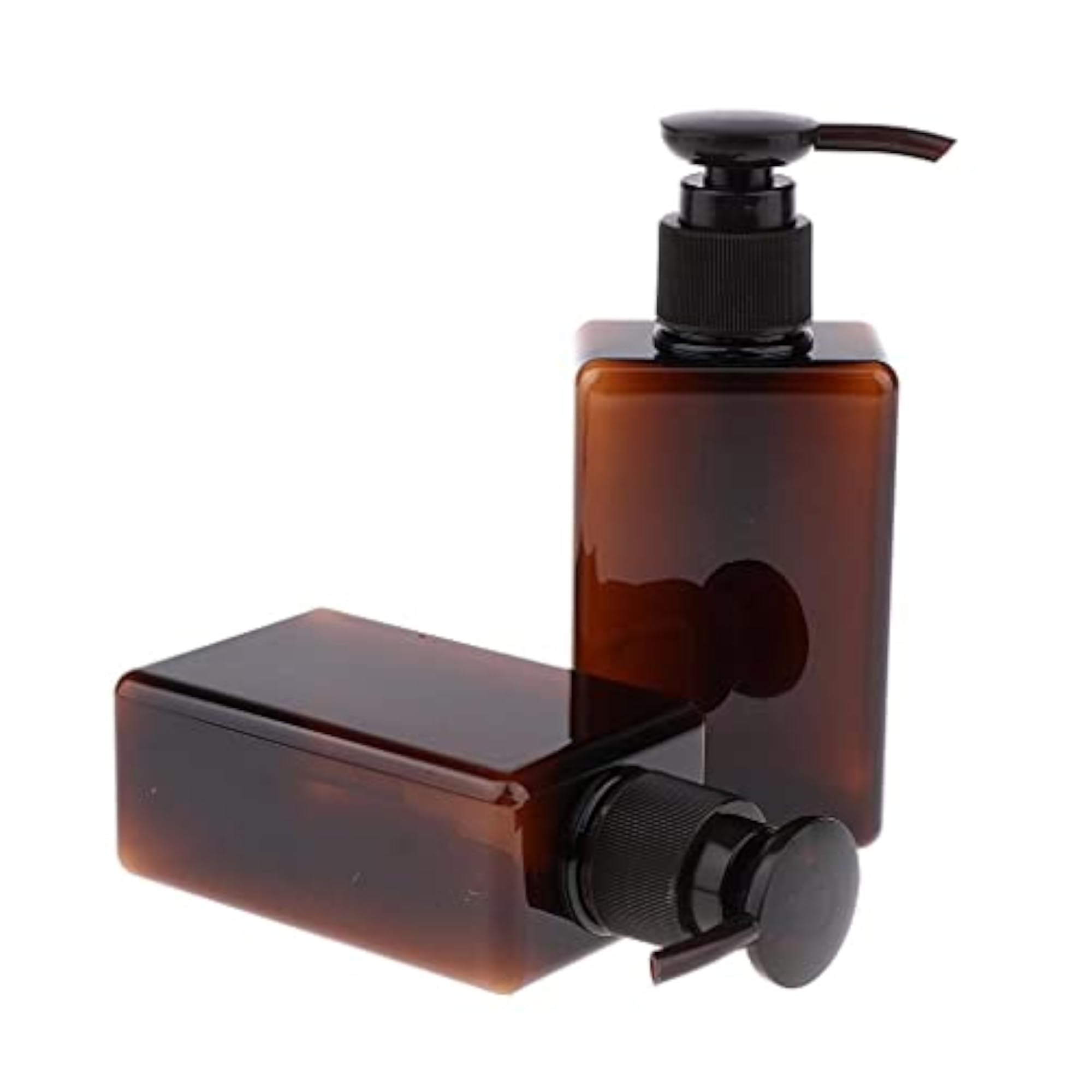 5x2 Pcs 150ml Empty PET Shampoo Conditioner Pump Bottles