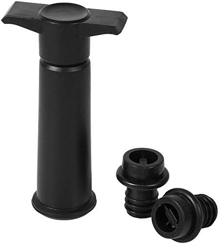 Yosoo Wine Saver Pump With 2 Vacuum Bottle Stopper Wine Champagne Storage Sealer Preserver Air Sealed Plug