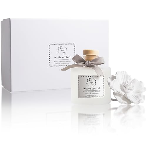 Difusor de varillas cerámico 200ML aroma jazmín
