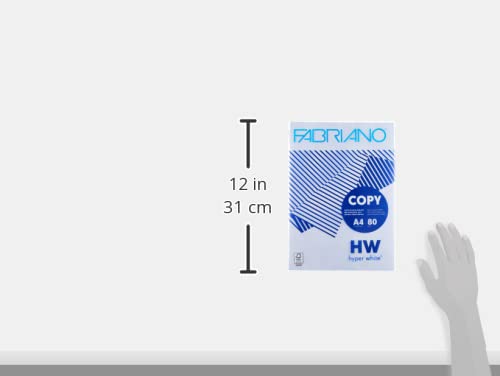 Fabriano Carta in risma bianca 500 fogli A4 80Gr