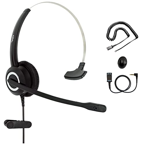 Auriculares Snom y Yealink con cancelación de ruido para teletrabajo y oficinas compartidas