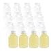 8-OZ Square Plastic Juice Bottles - Cold Pressed Clear Food Grade PET Bottles with Tamper Evident Safety Cap: Perfect for Juice Shops, Cafés and Catering Events - Disposable and Eco-Friendly - 100-CT