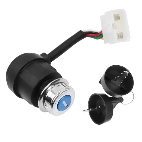 SHOZHO 5 Wire 5 Pin Ignition Key Switch Replacement Compatible