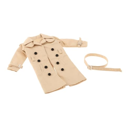Gabardina en miniatura textil para solucionar la rigidez en figuras de 6 pulgadas