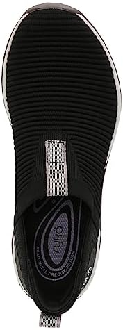 Ryka Womens Echo Knit Loafer, Black, 8 US | Image 5