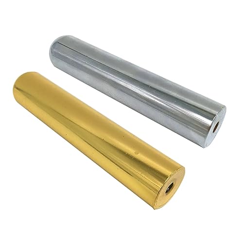 SUPVOX 2 Pack Professional Guitar Slides Metal Finger Slides for Enhanced Tone Versatile Use