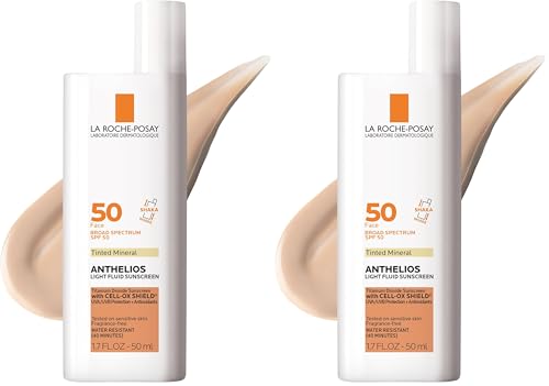 La Roche-Posay Anthelios Sunscreen SPF 50, Ultra-Light Fluid Broa...