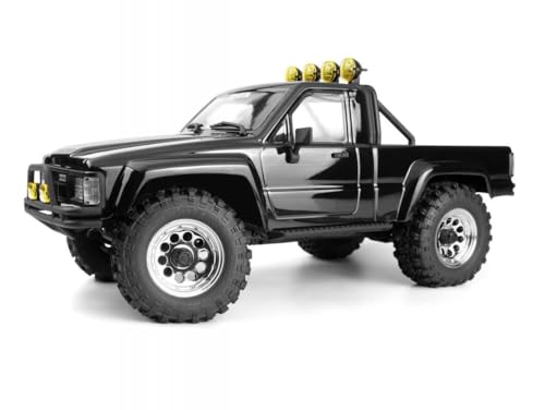 HPI Racing 160802 - Venture18 1985 Toyota Hilux 1/18 Brushless Crawler RTR Black