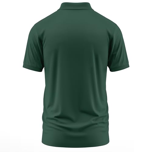 Image of WarriorWorld Polo T-Shirt for Men | 270 GSM Pure Cotton Fabric | Stylish Collar Casual Half Sleeve Tshirt for Aviation Enthusiasts | Breathable & Comfortable Fit