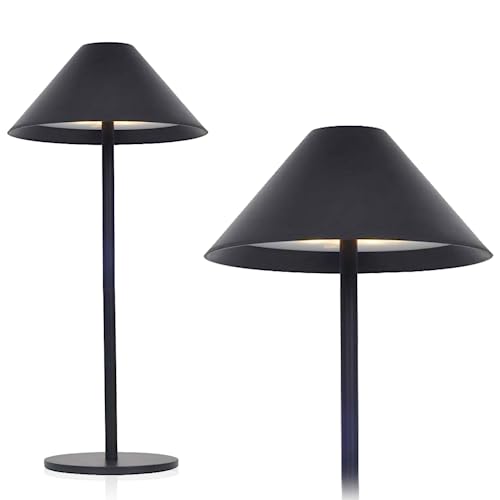 Lightaccents Fresco Cordless Outdoor Table Lamp - Battery Powered Lamp Cordless Table Lamps Led Dimmable Touch Table Light Portable Battery Operated Lamp Lantern For Outdoor Or Bedroom #TOP18