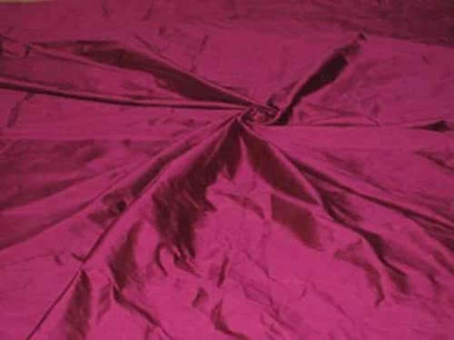Dupioni en soie violette de 111,8 cm, textile de luxe pour haute couture