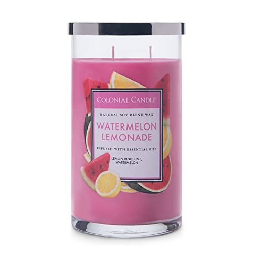 Colonial Candle Watermelon Lemonade Scented Jar Candle #TOP13