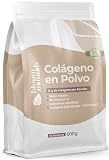 Colágeno en Polvo 500g - 15g por Ración - Colágeno Hidrolizado con Vitamina C, 33 Raciones - Producido en Alemania