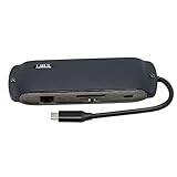 EXENCE VISUELLE 4K HD : Cette station d'accueil 8 en 1 prend en charge une résolution 4K 30 Hz et des effets visuels de classe cinéma pour une expérience visuelle immersive.Connectez votre ordinateur ou votre téléphone à un téléviseur pour une configuration home cinéma en quelques secondes, pour des s ou des préséions.