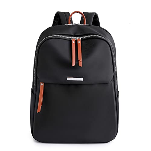Zaino antifurto di grande capacità universitario per uomini donne casual laptop scuola Daypack Fit notebook 14 pollici nero