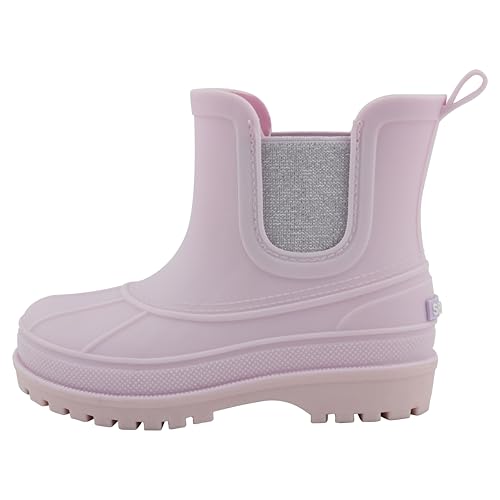 Sperry Toddler Chelsea Rain Boots, Waterproof Rubber Kids Rainboot, Girls/Boys Light Water Shoes for Muddy Park/Hiking4