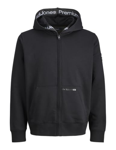 Sweat zippé à capuche avec cordon de serrage et poches homme Jprblugaston Prau25