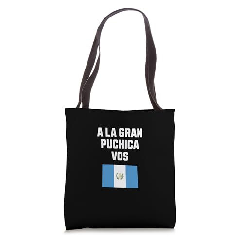 Bolso Tote bandera Guatemala A la gran puchica vos miniatura 1