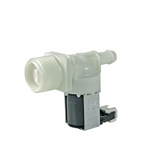 Magnetventil Aquastopventil Einlaufventil Füllventil 1-fach 180° 11,0mmØ Spülmaschine Geschirrspüler Original Whirlpool Bauknecht 480140102032 für ads