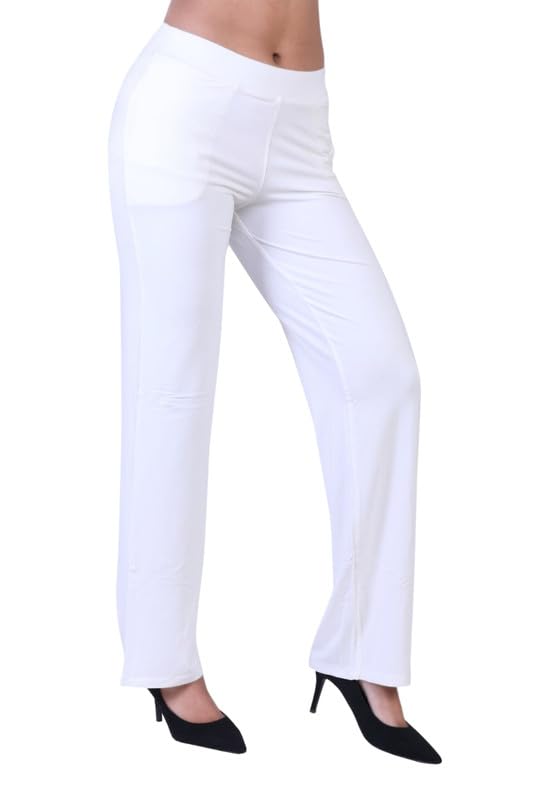 Image of Women's Solid Regular FIT Parallel Pant