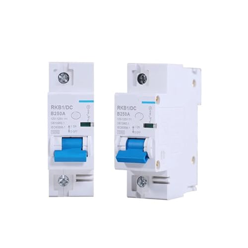 BYEFALAW 1P/2P DC Circuit Breaker 80A-250A Solar RV Yacht Battery Short Circuit Protection Switch 1Pcs(1P,125A)