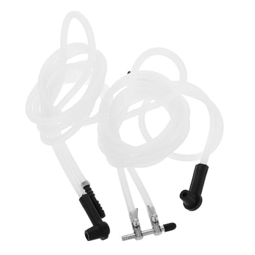 HOLIDYOYO 1Set Car Brake Tool Brake Oil Bleeder Hose Kit with Coupler for Vehicle Brake Fluid Replacement Durable and User Friendly Design for Wide Vehicle Compatibility