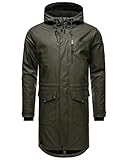 MATERIAL: Funktionsmantel aus gummiertem, schmutzabweisenden und wasserfestem Obermaterial mit geschweißten Nähten, das kuschlige Fleece-Innenfutter und die Rippbündchen an den Ärmelenden halten schön warm