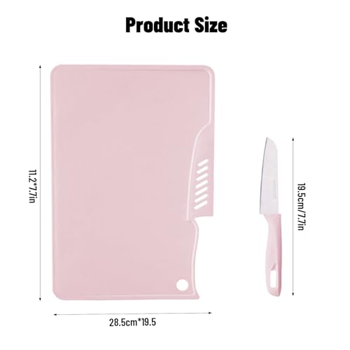 Tabla de Cortar Plplaaoo Mini Plastico Rosa miniatura 2