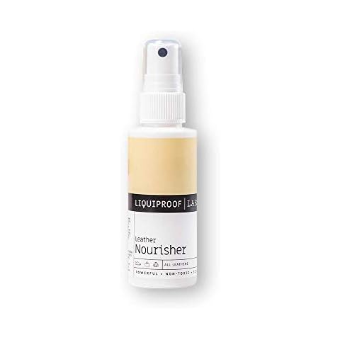 Liquiproof LABS Leather Nourisher 50ml. 2-in-1 cleaner and conditioning lotion for leather handbags, shoes, trainers and sneakers. Contains beeswax. Cleans all leather goods Cover