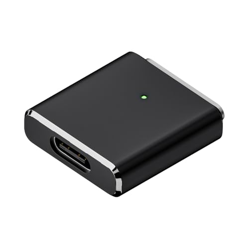Sisyphy USB C Mag-safe3 対応 アダプタ 100W、PD3.1規格対応 20V/5A PD充電 Mac機種対応 MacBook Pro(M4/M3/M2/M1 チップ)、MacBook Air(M4/M3/M2 チップ)など対応(シルバー)