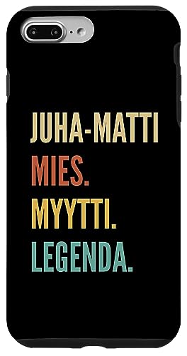 Image of iPhone 7 Plus /8 Plus Funny Finnish First Name Design - Juha-Matti Case