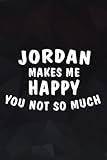 Music makes me happy Pretty made to match Jordan 3 mocha Notebook Planner: JORDAN, Notebook Small Pocket Notepads for School Office Home Travel Gift Supplies,Daily