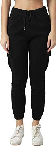 Image of ROL Reoutlook Women's Slim Fit Strechable Cargo Jogger /Track Pant