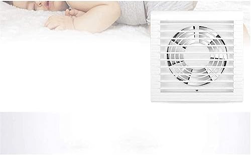 Ventilateur de ventilation à travers le mur au format carré blanc compact - 6
