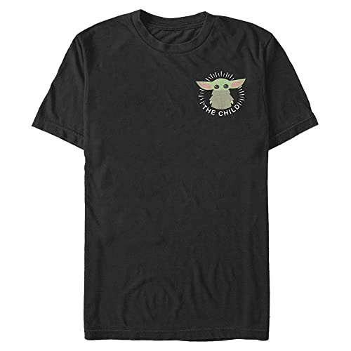 T-shirt Star Wars grand format finitions premium poche poitrine imprimée