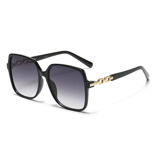 Lunettes de soleil grand cadre avec verres dégradés pour le sport féminin