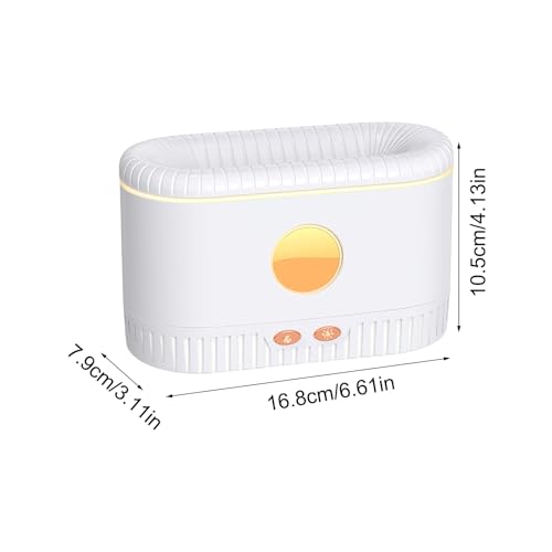 Parfum d'ambiance grand format et diffuseur d'aromathérapie flamme et brume design élégant - 7