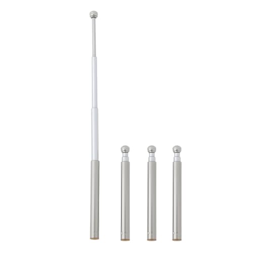Create idea Antenna Telescopica A 4 Sezioni Da 4 Pezzi Adatta Per: Radio Walkie-talkie Telecomando Auto Ricezione Del Segnale