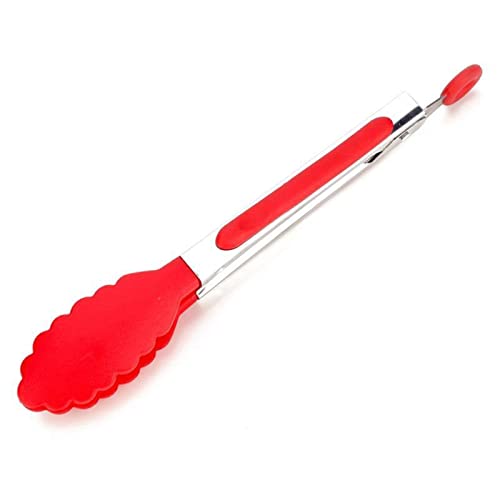 Pinzas para Bolsas de Alimentos Pinzas de Silicona Antideslizantes para Pan y Ensalada Pinzas para Alimentos Resistentes al Calor Pinzas Creativas para Servir Herramienta
